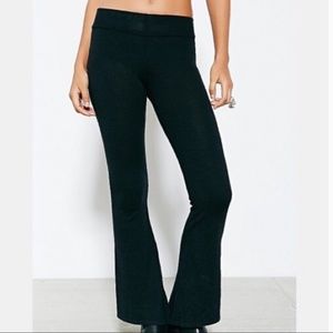 For Love and Lemons x UO Black Knitz Pants